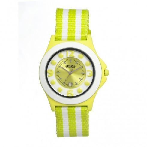 Carnival Lime and White Lime Stainless Steel Ladie...