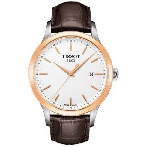 Couturier White Dial Brown Leather Men's Watch
