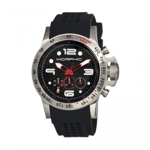 M23 Steel Case Black Patterned Dial Chronograph Me...