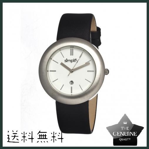 The 900 White Dial Black Leather Unisex Watch