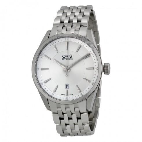 Artix Date Automatic Silver Dial Stainless Steel M...