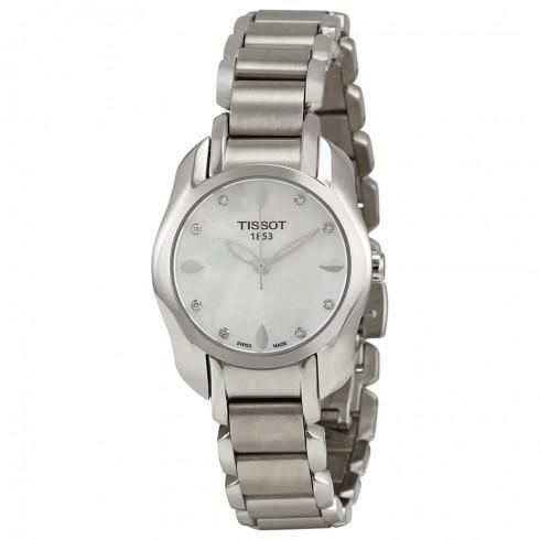 Trend T-Wave Mother of Pearl Dial Stainless Steel ...