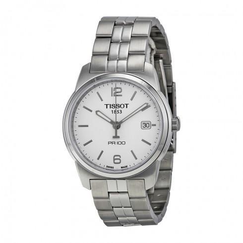 PR100 White Dial Stainless Steel Men's Watch