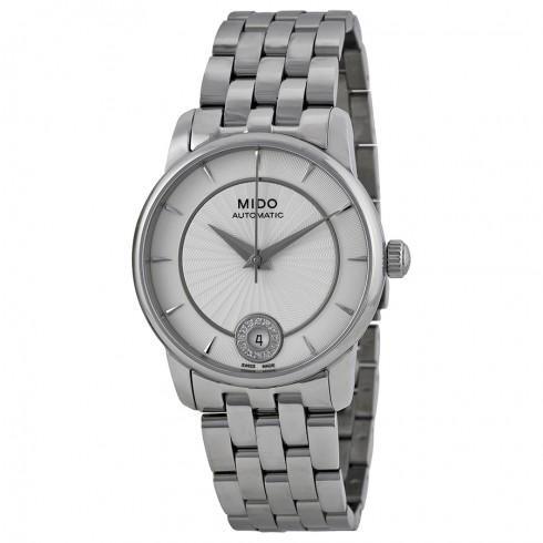 Baroncelli Silver Dial Stainless Steel Ladies Watc...