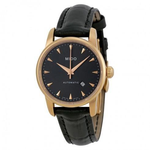 Baroncelli Jubilee Automatic Grey Dial Black Leath...