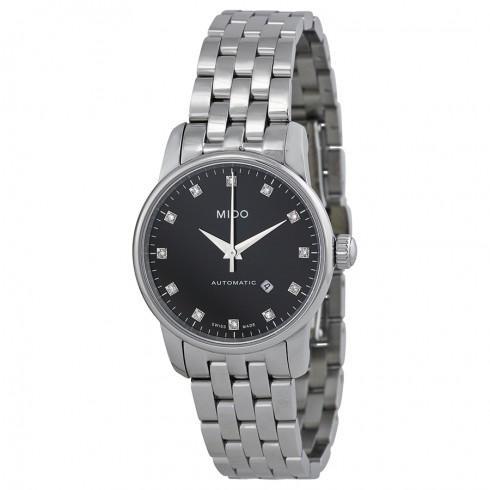 Baroncelli Automatic Black Dial Stainless Steel La...