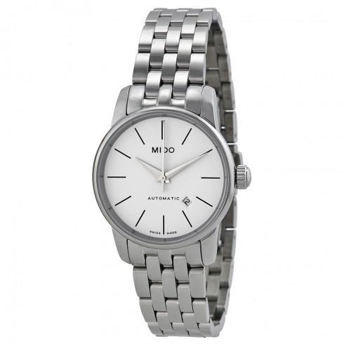 Baroncelli Automatic White Dial Stainless Steel La...