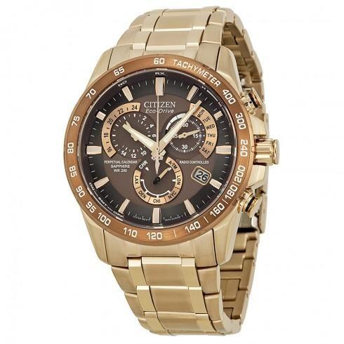 Eco-Drive Perpetual Atomic Clock Synchronization M...