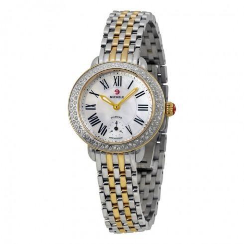 Serein Mother of Pearl Dial Stainless Steel and Ye...