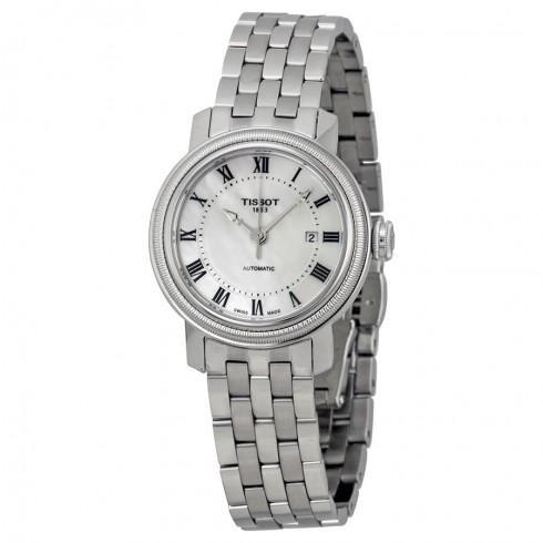 Bridgeport Automatic White Mother of Pearl Dial St...
