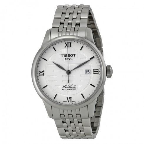 T-Classic Le Locle Silver Dial Stainless Steel Men...