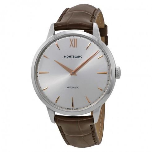 Meisterstuck Heritage Automatic Silver Dial Brown ...