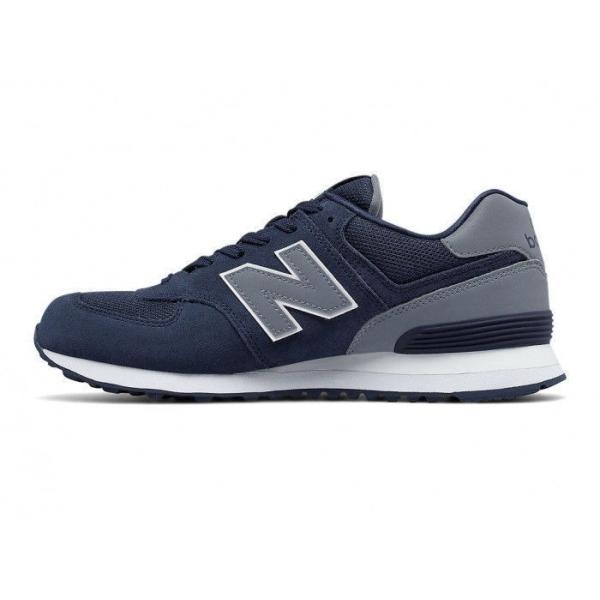 New Balance ニューバランス ML574CNE Navy Blue/Grey/White ...