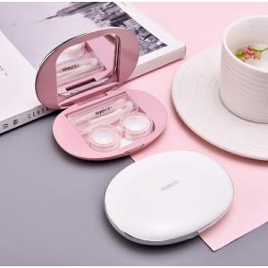 ハードコンタクトレンズケース 鏡付き スポイト付きコンタクトケース