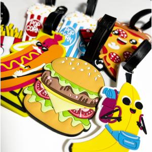 アメリカンフードデザイン トラベルネームタグ ...の詳細画像1