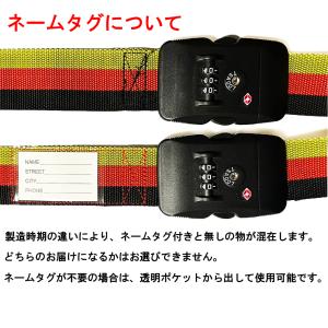 TSAスーツケースベルト TSAロック搭載のワ...の詳細画像2