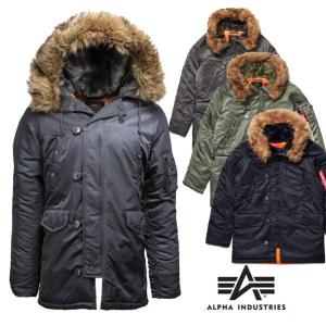 アルファN-3B/アルファインダストリーズ(Alpha Industries)N-3B Slim Fit/アウタージャケット/ミリタリーコート/スリムフィット