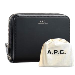 A.P.C.(アーペーセー) 二つ折りレザー財布 コンパクトウォレット COMPACT EMMANU...