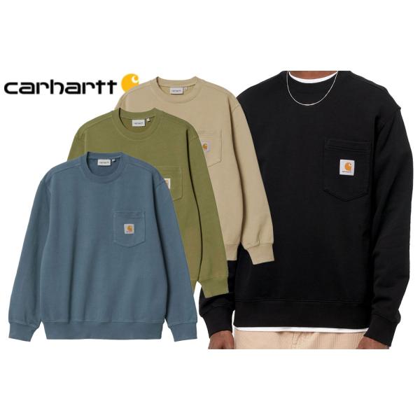 クリアランス/カーハート(Carhartt WIP)スウェットトレーナー ポケット付きスエット メン...