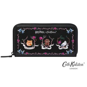 クリアランス/キャスキッドソン（Cath Kidston）ハリーポッター 長財布 ジップウォレット Harry Potter Magical Creatures Continental Zip Wallet｜orangecake