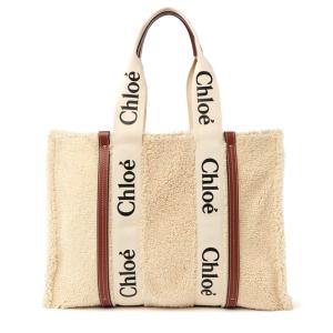 Chloe（クロエ） CHLOE Woody ウッディ ラージトートバッグ リサイクル