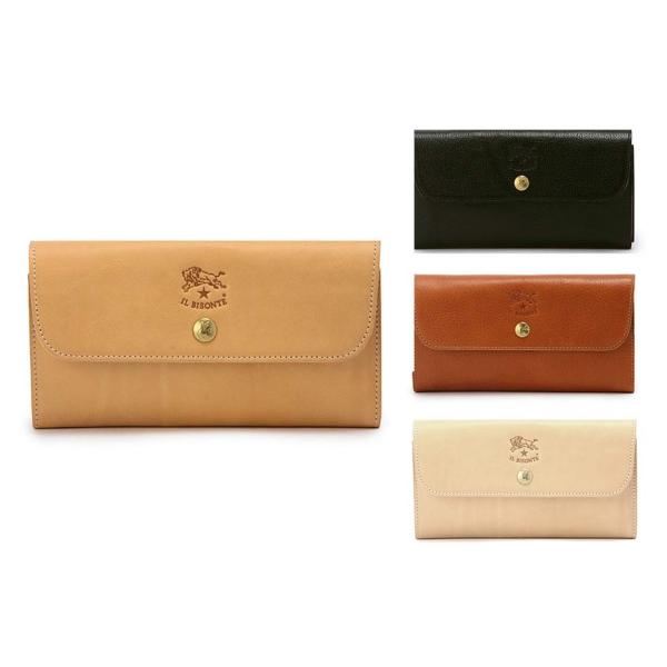 並行輸入品 イルビゾンテ Il Bisonte レザー長財布 ロングウォレット SCW020PV00...