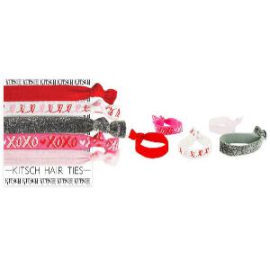 メール便送料無料/Kitsch（キッチュ）Crazy in Love ヘアアクセサリー5本セット/ヘアゴム/ブレスレット/Hair Ties｜orangecake