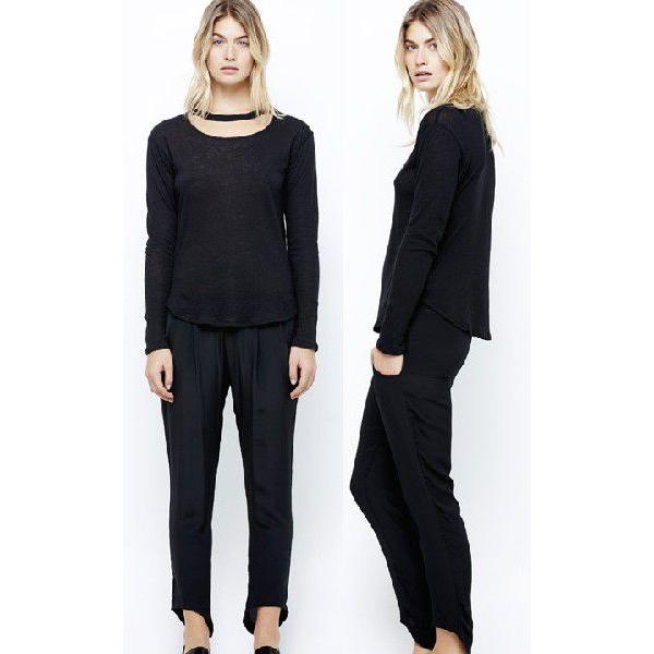 クリアランス LnA エルエヌエー 長袖ロングTシャツ トップス Bender Long Sleev...