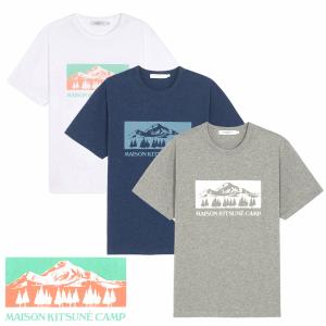 MAISON KITSUNE（メゾン キツネ） クルーネックTシャツ QM00102KJ7026