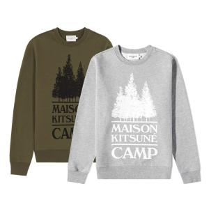 MAISON KITSUNE スウェット MAISON KITSUNE（メゾン キツネ） FM00358KM0002 DOUBLE FOX HEAD