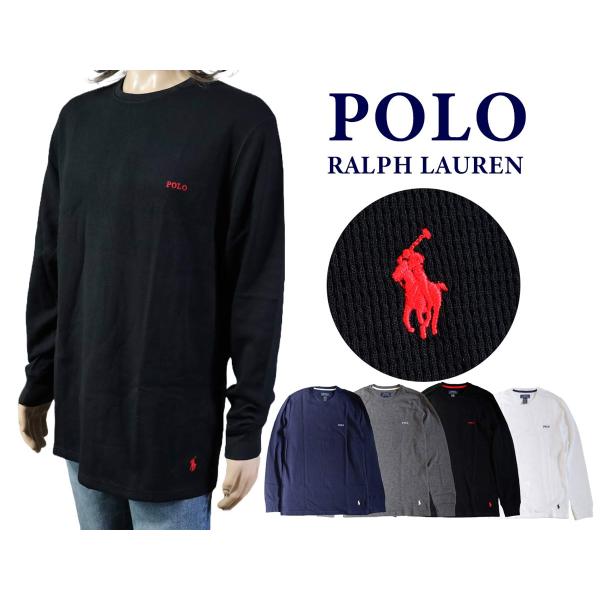 ポロ ラルフローレン ワッフル 長袖 Tシャツ ロングスリーブ サーマル POLO RALPH LA...