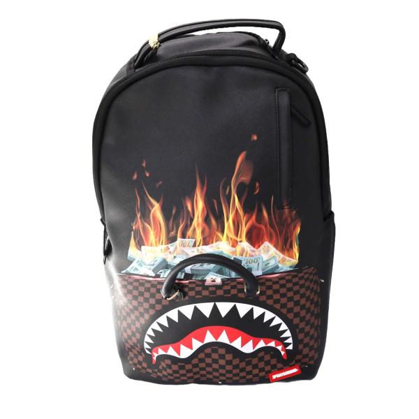 正規販売店 スプレーグラウンド Sprayground バッグオンマネー オンファイアー リュックサ...