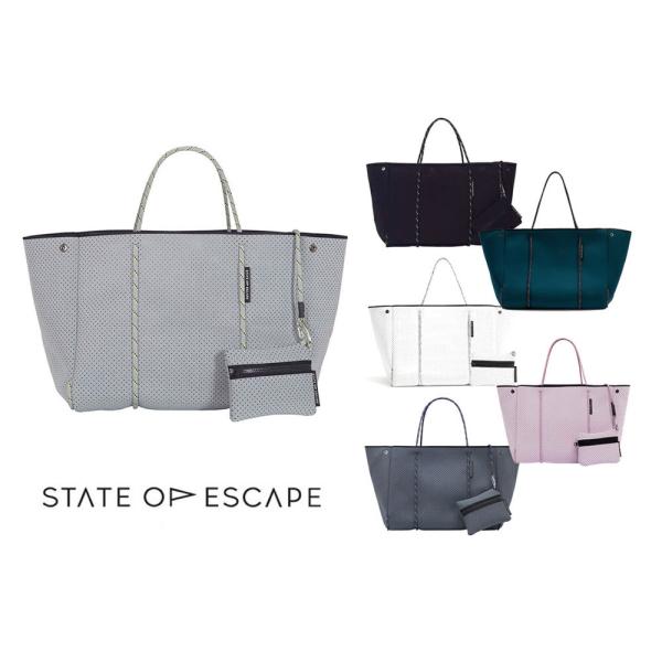 State of Escape(ステイトオブエスケープ)ESCAPE BAG/トートバッグ ポーチ付...