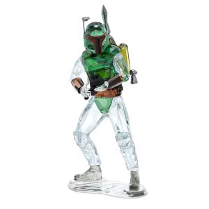 スワロフスキー（SWAROVSKI）スターウォーズ ボバ・フェット Star Wars Boba Fett/クリスタルオブジェ/スワロフスキー社製置物 5619210｜orangecake