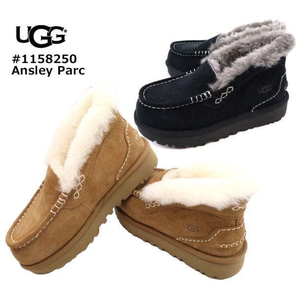 2025年秋冬新作 UGG アグ 厚底 ムートンシューズ プラットフォーム アンスレーパーク ショー...