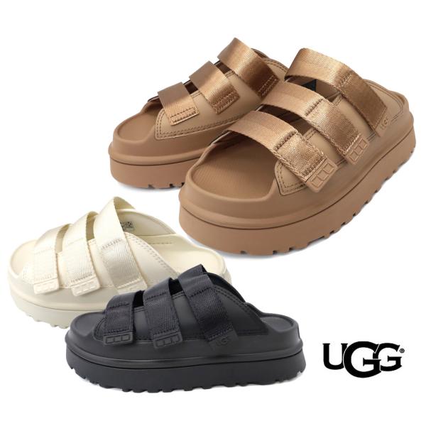 UGG アグ サンダル レディース ゴールデングロウスライド 厚底サンダル プラットフォームサンダル...