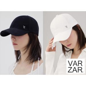 正規販売店 VARZAR バザール キャップ ベースボールキャップ 韓国ブランド CAP 紫外線対策帽子 ブラック ホワイト VZ Minimal Stud Ball Cap 1290 1293