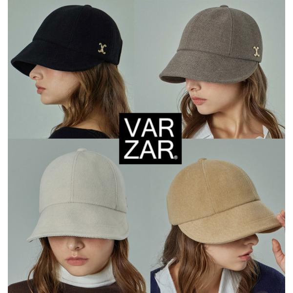 正規販売店 VARZAR バザール キャップ 韓国ブランド ボンネットハット 紫外線対策 小顔 帽子...