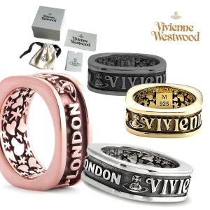 ヴィヴィアンウエストウッド(Vivienne Westwood)シリーリング SCILLY RING 指輪 スクエア型ヴィンテージ調リング レディース メンズ｜orangecake