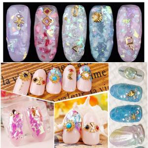 ネイルアート ホログラム 乱切り 容器 入り ...の詳細画像2