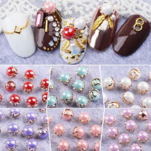 単品 パール アクセサリー カラフル ターコイ...の詳細画像1