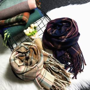 ストール 大判 フリンジ付き 大判 ストール ...の詳細画像1