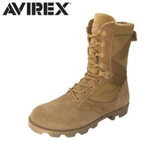 アヴィレックス ミリタリーブーツ スウェード ブーツ レースアップブーツ メンズ レディース BEIGE_SUEDE AVIREX COMBAT｜orangecounty