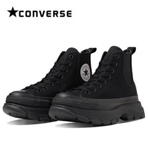 コンバース CONVERSE オールスター トレックウエーブ サイドゴア ＨＩ オールスター ブラック レディース メンズ ALL STAR TREKWAVE SIDEGORE HI 31310220｜orangecounty