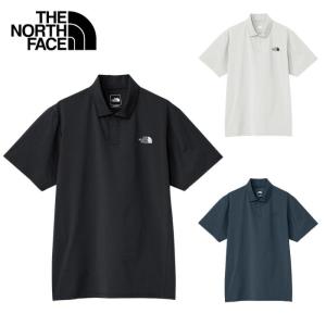 ノースフェイス ポロシャツ メンズ 半袖 THE NORTH FACE ショートスリーブ テックポロ NT22598 吸汗速乾 抗菌防臭 消臭 ドライ ゴルフ クールビズ ビジネス