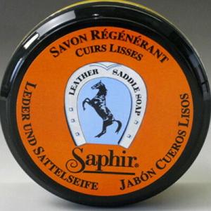サフィール SAPHIR サドルソープ 100ml 革製品の汚れを水洗い レザー クリーナー
