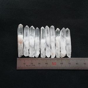 ポイント水晶 4.0〜4.5cm 10本 オルゴナイト ハンドメイド 浄化 さざれ