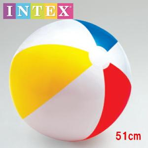 INTEX ビーチボール 51cm 定番カラー海やプールに！ネコポス便は送料無料　｜orangemommy