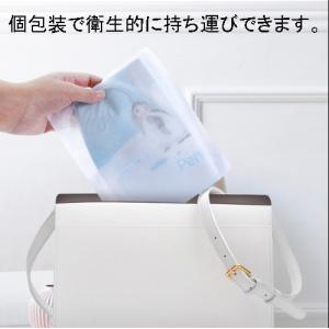 個包装 使い捨てお食事エプロン お食事スタイ ...の詳細画像2