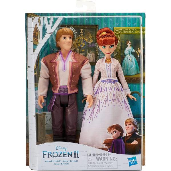 ディズニーアナと雪の女王２ アナ&amp;クリストフフィギュアドール2体セット Disney Frozen ...